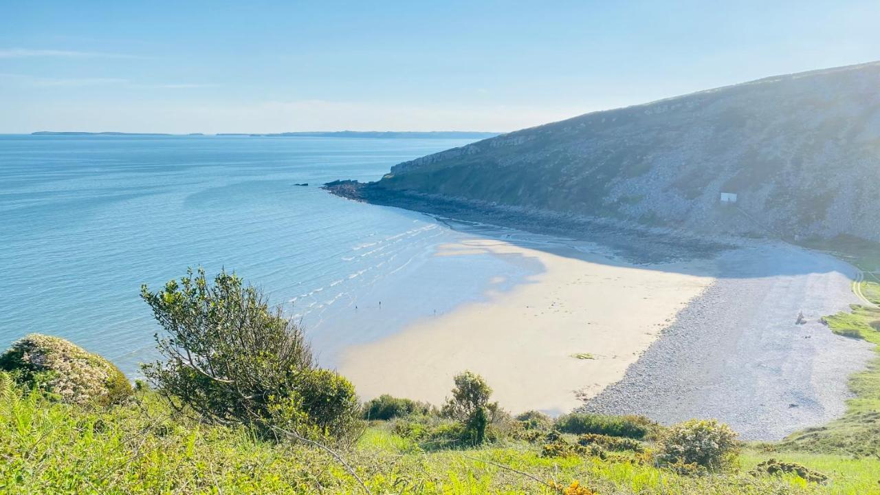 Gordy Hall -Sea Facing Welsh Cottage With Stunning Views Pendine Dış mekan fotoğraf
