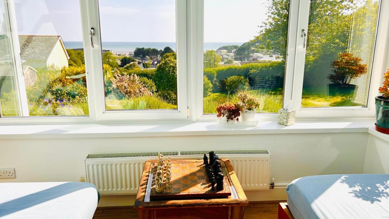 Gordy Hall -Sea Facing Welsh Cottage With Stunning Views Pendine Dış mekan fotoğraf