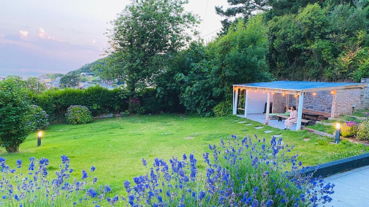 Gordy Hall -Sea Facing Welsh Cottage With Stunning Views Pendine Dış mekan fotoğraf