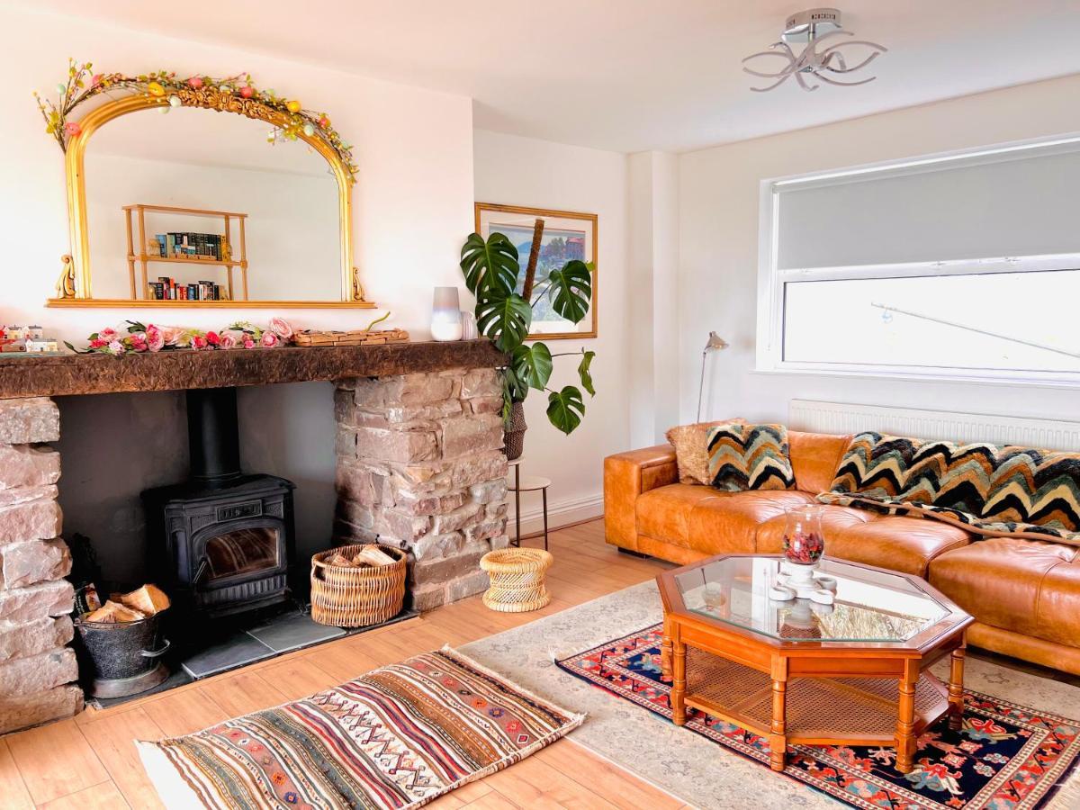 Gordy Hall -Sea Facing Welsh Cottage With Stunning Views Pendine Dış mekan fotoğraf